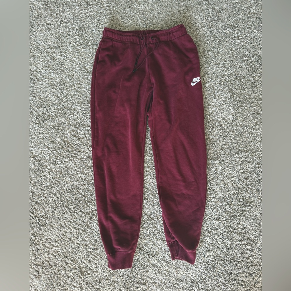 Nike Maroon Joggers
